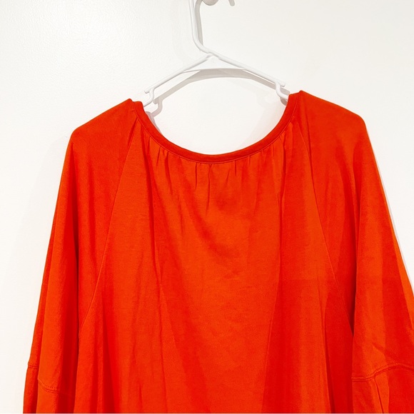 Anthropologie Anais Red Orange Balloon Sleeve
Peasant Shift Tunic Dress Size XL - Picture 6 of 9